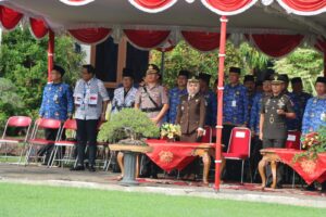 Upacara Bendera Peringatan HUT KORPRI Ke- 52 Dan Hari Guru Nasional Tingkat Kab. Demak tahun 2023