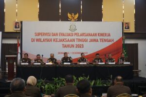 Supervisi dan Evaluasi Pelaksanaan Kinerja di Wilayah Kejaksaan Tinggi Jawa Tengah.