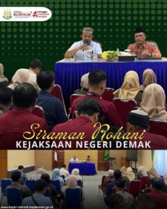 Siraman Rohani Kejaksaan Negeri Demak