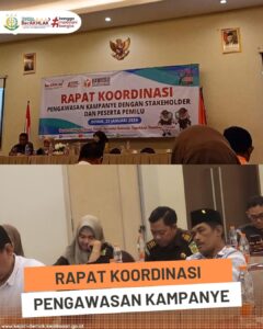 Rapat Koordinasi Pengawasan Kampanye