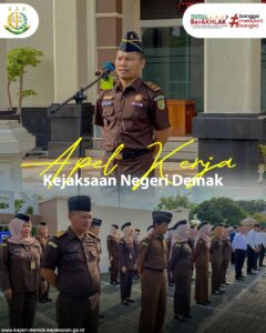 Apel Kerja Kejaksaan Negeri Demak