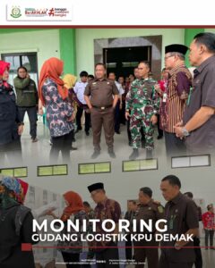 Monitoring Gudang Logistik KPU Demak