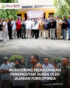 Monitoring Pelaksanaan Pemungutan Suara