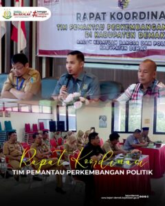 Rapat Koordinasi Tim Pemantau Perkembangan Politik