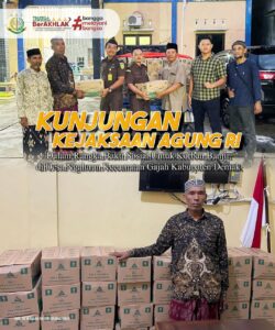 Kejaksaan RI Peduli Gelar Bakti Sosial Untuk Korban Banjir di Kecamatan Gajah, Kabupaten Demak.